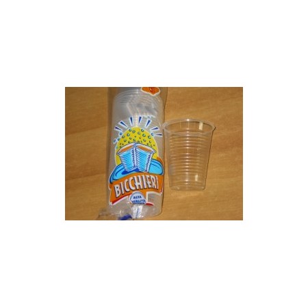 BICCHIERI POLIPROP.TRASP. 400 CC. 50 PZ.